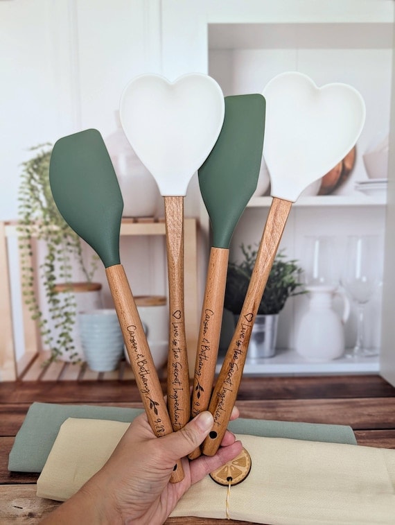 Personalized Beechwood Spatula
