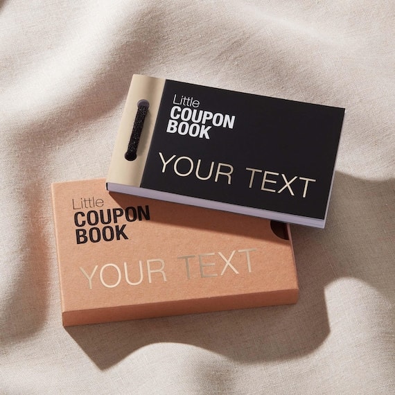 Personalised Coupon Book