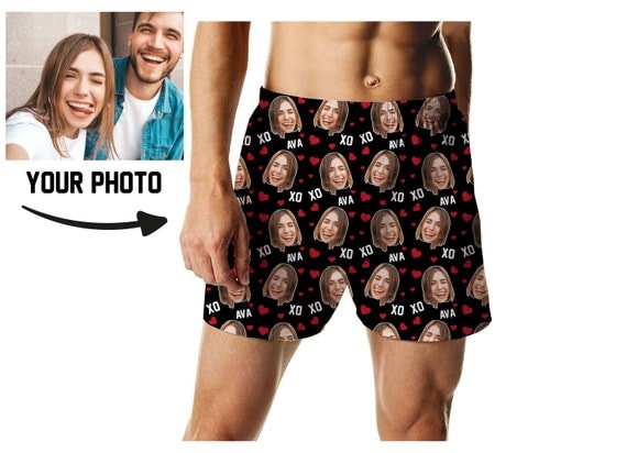 Custom Face Boxer Shorts