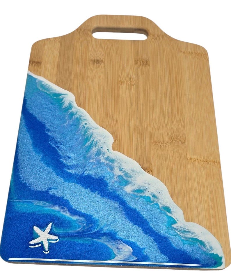 Craft Kit Epoxy Resin Ocean Charcuterie Boards DIY