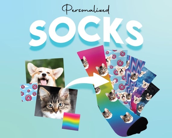 Personalized Photo Face Socks