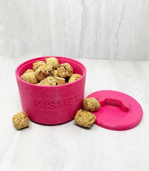 Personalized Dog Treat Jar