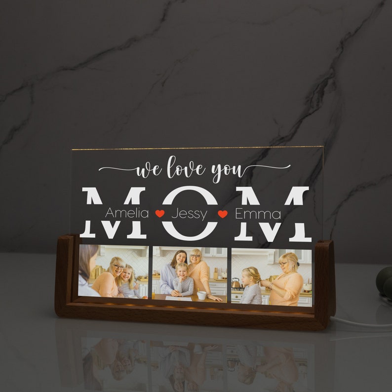 Personalized Acrylic Photo Light Frame