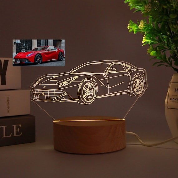 Custom 3D Car Night Light