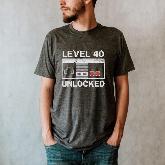Level Up Gamer Birthday Shirt