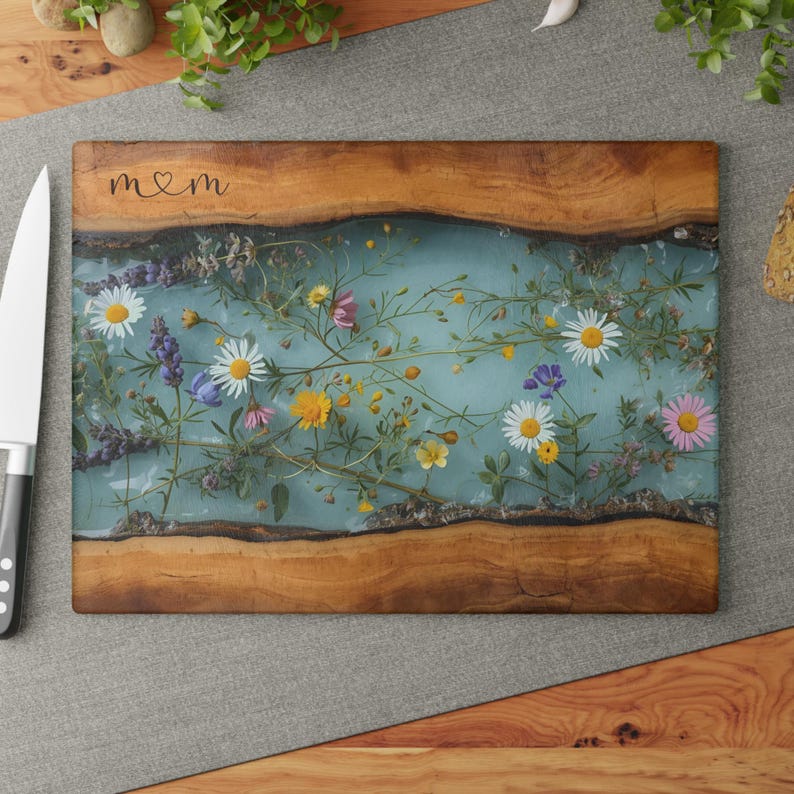 Glass Charcuterie Board