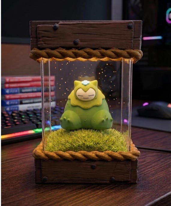 Mosslax Terrarium Night Light