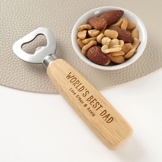 Personalized Wooden Bottle Opener
