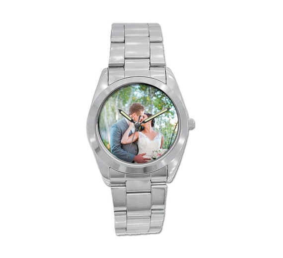 Custom Photo Stainless Steel Watch