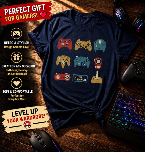 Retro Gaming Graphic Tee