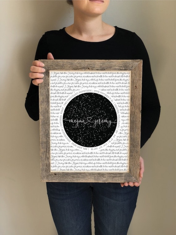 Custom Star Map Print