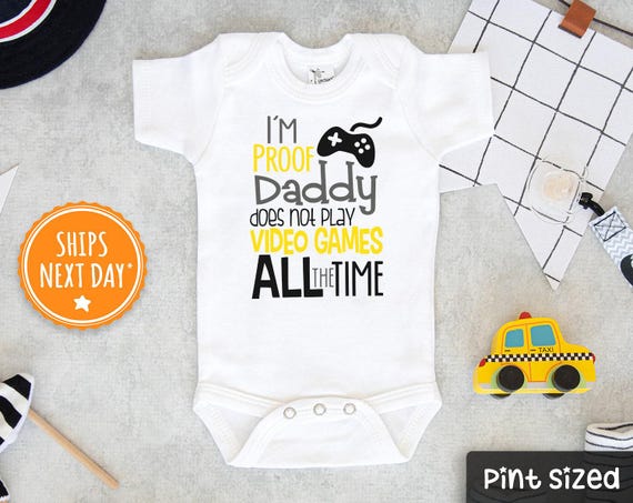 Baby Bodysuit Gamer Dad