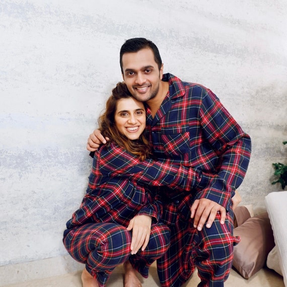 Monogrammed Flannel Pajamas
