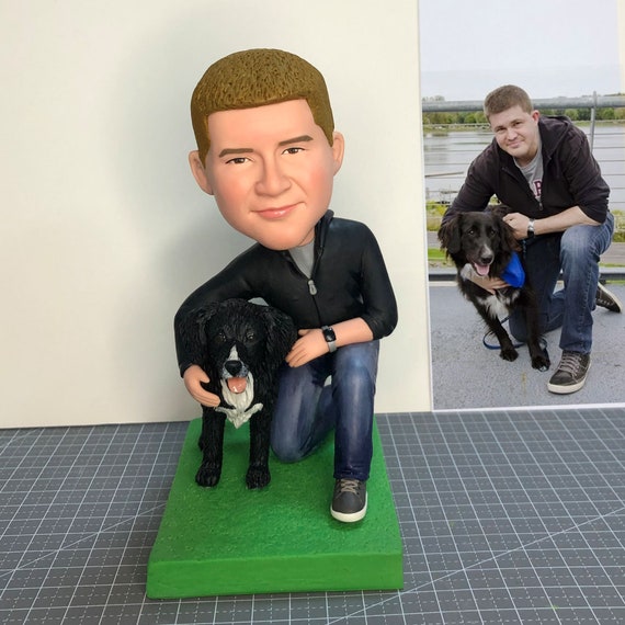 Custom Bobblehead With Dog