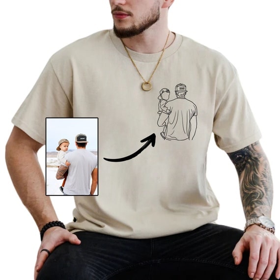 Custom Photo Portrait Tee