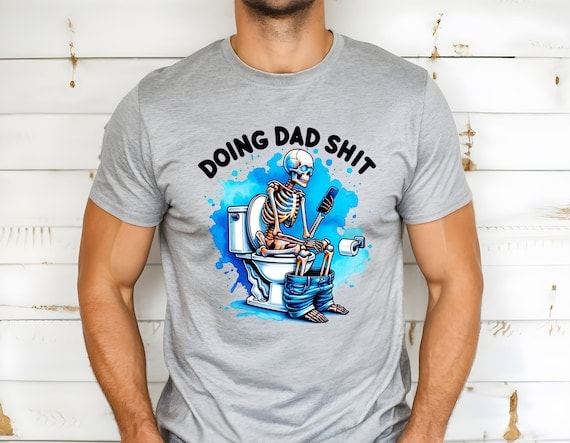 Doing Dad Stuff Skeleton Tee