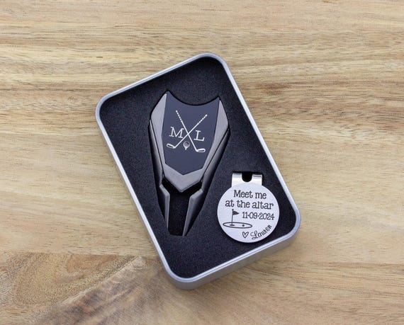 Golf Ball Marker Divot Tool Set